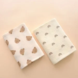 Newborn Muslin Baby Receiving Blankets for Girls/Boys.
